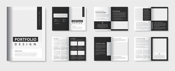 Portfolio Design Architecture Interior Portfolio template