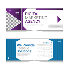 Business Facebook cover design creative design digital marketing agency cover design