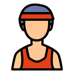 Basketball player icon