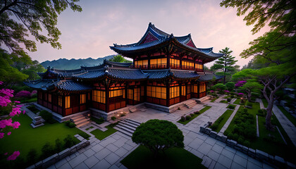 Exploring the Essence of Korean Culture Through Traditional Home Design With Generative Ai Technology