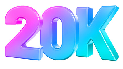 20K Follower Gradient Thank You