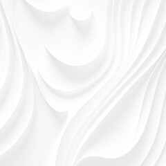 Fototapeta premium Abstract white paper wave background and abstract gradient and white wave curve lines banner background design. White wave modern abstract background design. space style. white background.