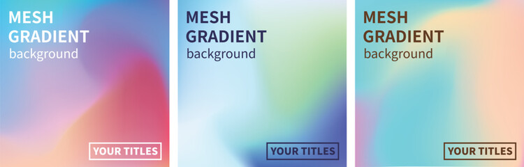 Easy to use modern, tech, colorful and trendy mesh gradients.
You can use it for prints and online presentations for covers, backgrounds, and more.