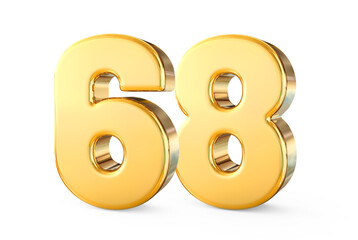68 Number Golden 