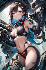 サイボーグ少女
generative