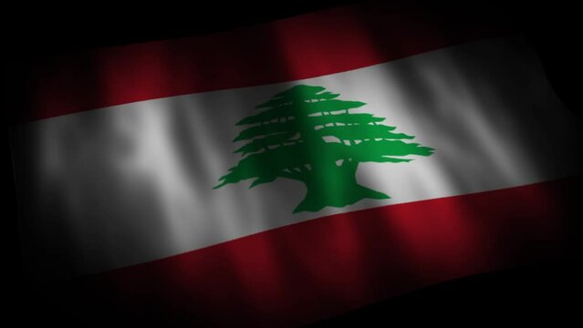 レバノンの国旗
