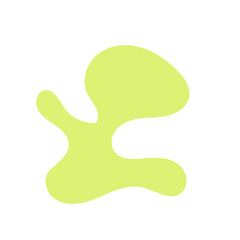 Yellow Abstract Shapes 