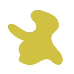Yellow Abstract Shapes 