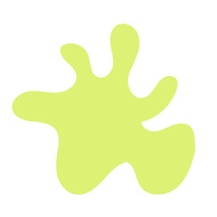 Yellow Abstract Shapes 