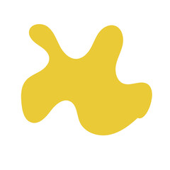Yellow Abstract Shapes 