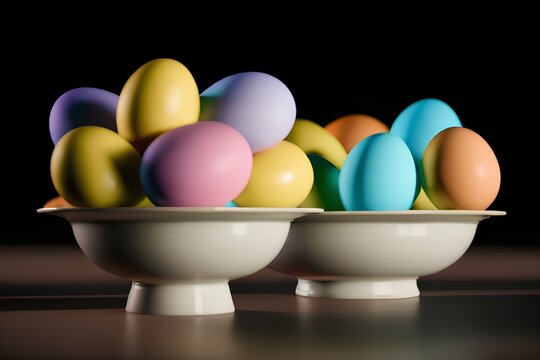Bowl of Easter Eggs