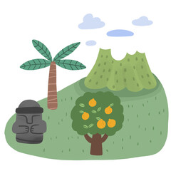 Jeju element illustration