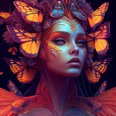 Butterfly Queen, AI