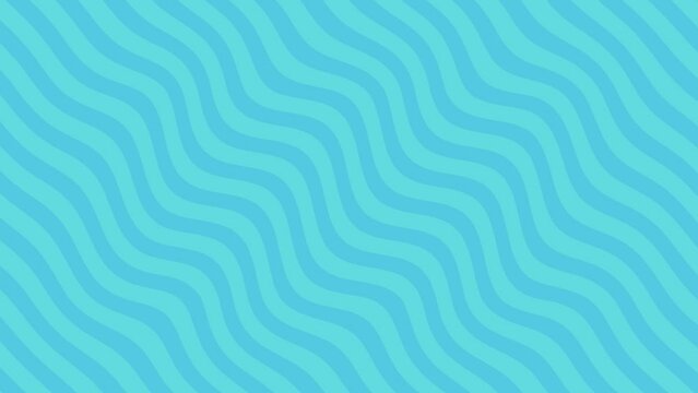 Blue Animated Wave Loop Background Ripple 4K