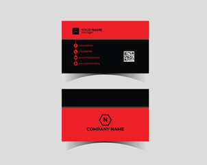 modern corporate business card template. business card design.