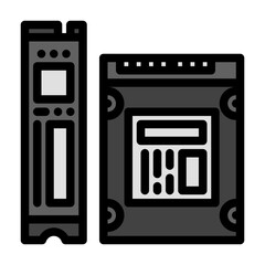 Solid State Drive Icon