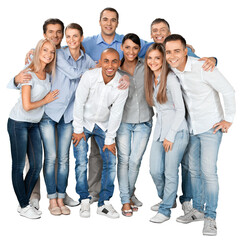 Fototapeta premium Portrait of Smiling Business People