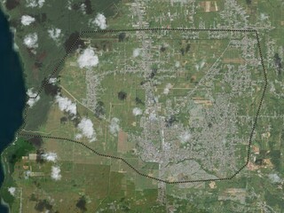 Chaguanas, Trinidad and Tobago. High-res satellite. No legend