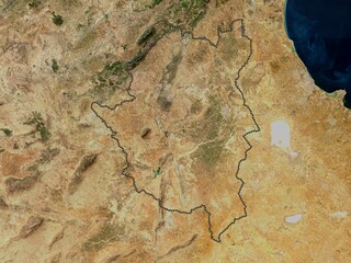 Kairouan, Tunisia. Low-res satellite. No legend
