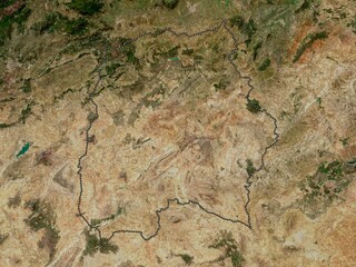 Le Kef, Tunisia. Low-res satellite. No legend