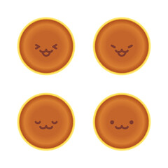 パンケーキ 顔 セット