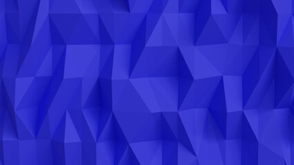 Obraz premium Abstract 3d purple polygonal background 3D rendering. Copy space.