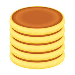 パンケーキ プレーン