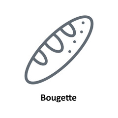 Bougette Vector Outline Icons. Simple stock illustration stock