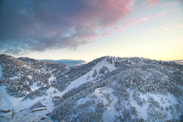 Colorfull, kartepe, snowy, ice, mountain