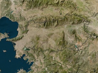 Aydin, Turkiye. Low-res satellite. No legend