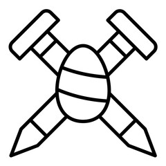 Easter Nail Icon Style