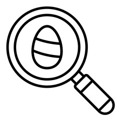 Easter Search Icon Style