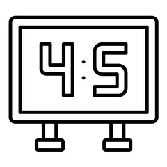 Scoreboard Icon Style