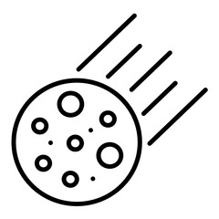 Asteroid Icon Style