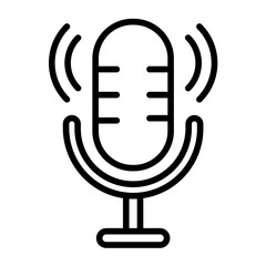 Microphone Icon Style
