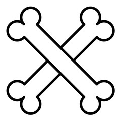 Crossbones Icon Style