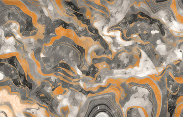 abstract art background, modern inlay, creative textures of marble granite agate and artistic artificial stone, marbled tile surface, fashion marbling illustration