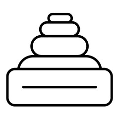 Stack Toy Icon Style