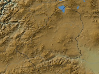 Kars, Turkiye. Physical. No legend