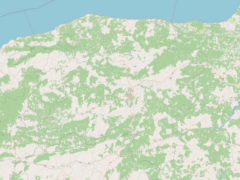 Kastamonu, Turkiye. OSM. No legend