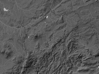 Kayseri, Turkiye. Grayscale. No legend