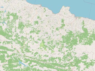 Ordu, Turkiye. OSM. No legend