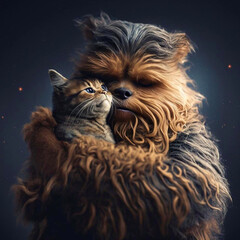 When I made  Chewi and his best mate