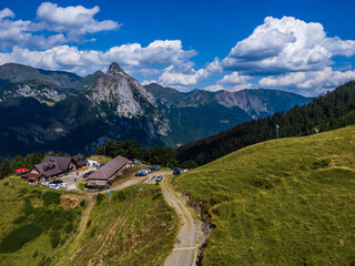 Carnia, Monte Croce pass and Monte Coglians. Nature in Friuli.