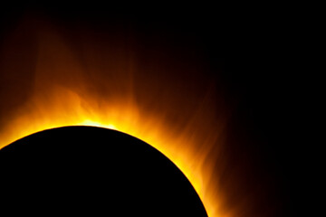Solar eclipse of Ironside, USA