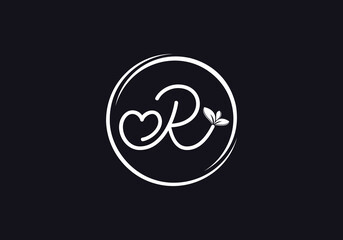 Nutrition logo and green healthy love leaf symbol with love font logo design. Heart sign leaf nature logo. Green eco letters logo