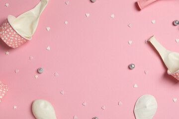 Concept of party and celebration, accessories for party