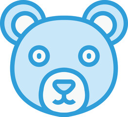 Bear Vector Icon Design Illustration