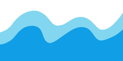 abstract blue wave