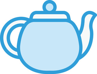 Teapot Vector Icon Design Illustration